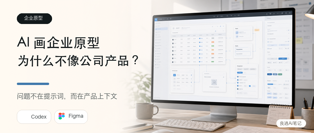 AI 画企业原型为什么不像公司产品